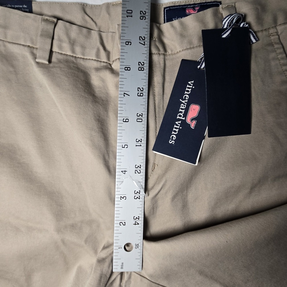 NWT Vineyard Vines Breaker Shorts Boys Size 18 Khaki - Picture 4 of 9